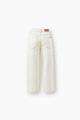 Tapered Barrel Jean - Ecru