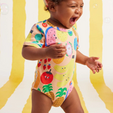 Short Sleeve Body Suit - Tropicana