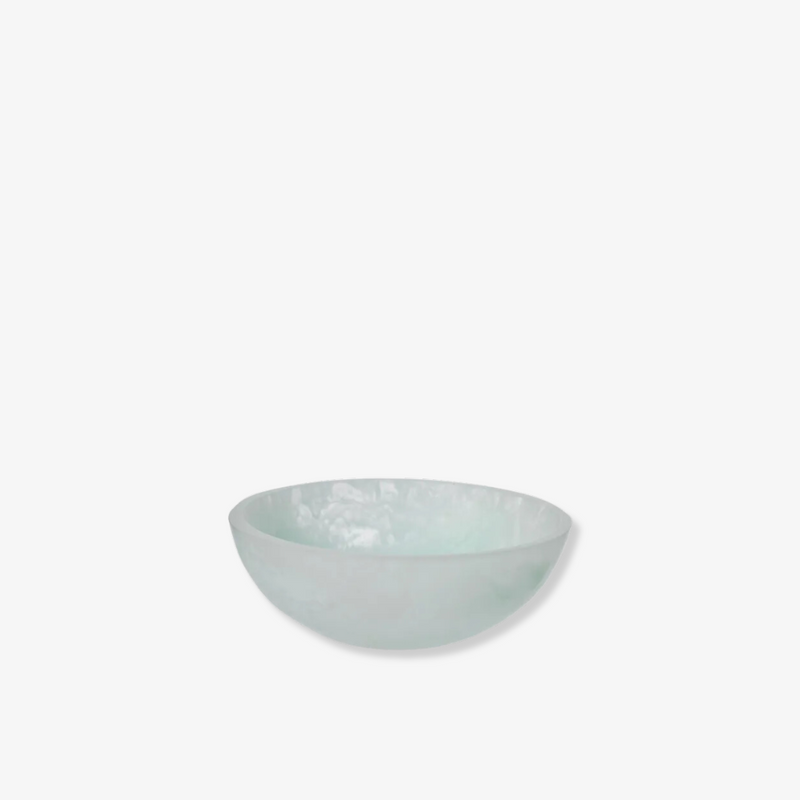 Resin Small Bowl 10cm - Mint