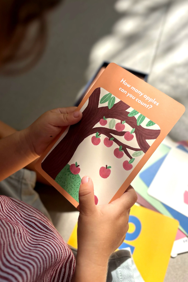 Illustrated Numbers Flash Cards