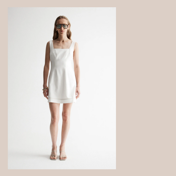 Luccia Dress - White