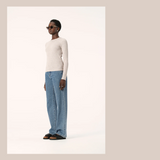 Nola Long Sleeve Top - Oat Marle