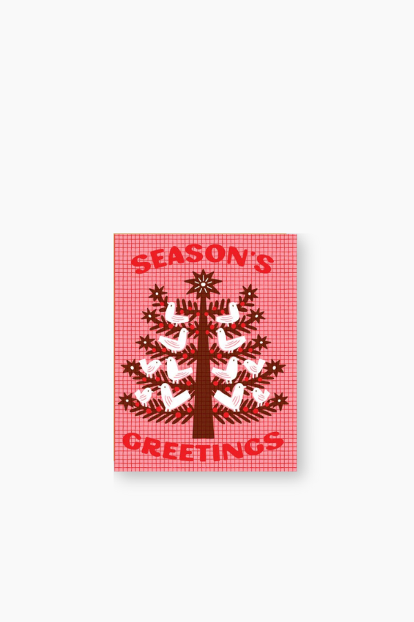 Card - Seasons's Greetings Doves