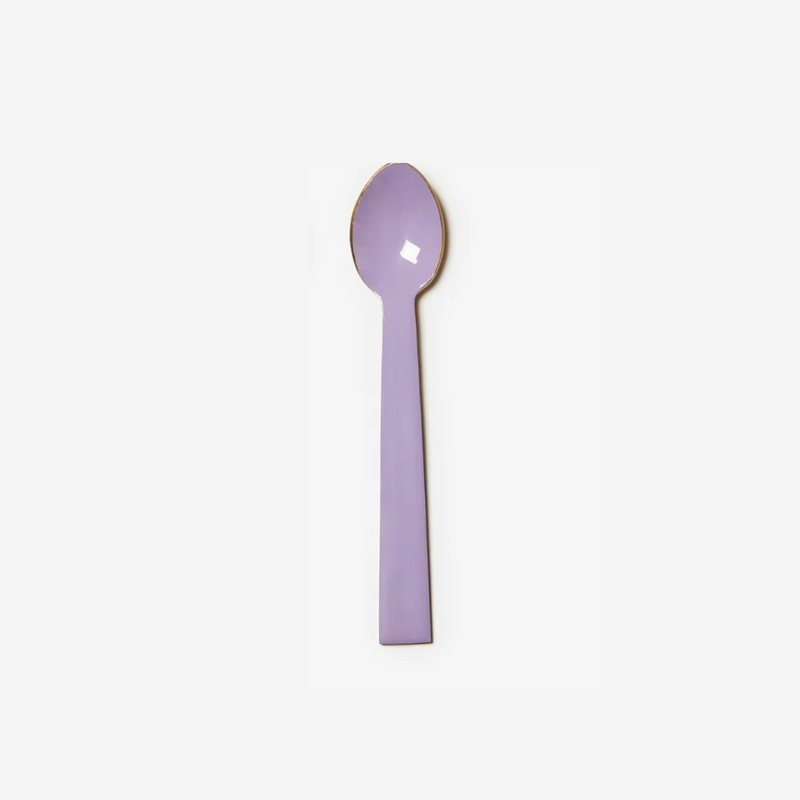 Enamel Teaspoon - Mauve