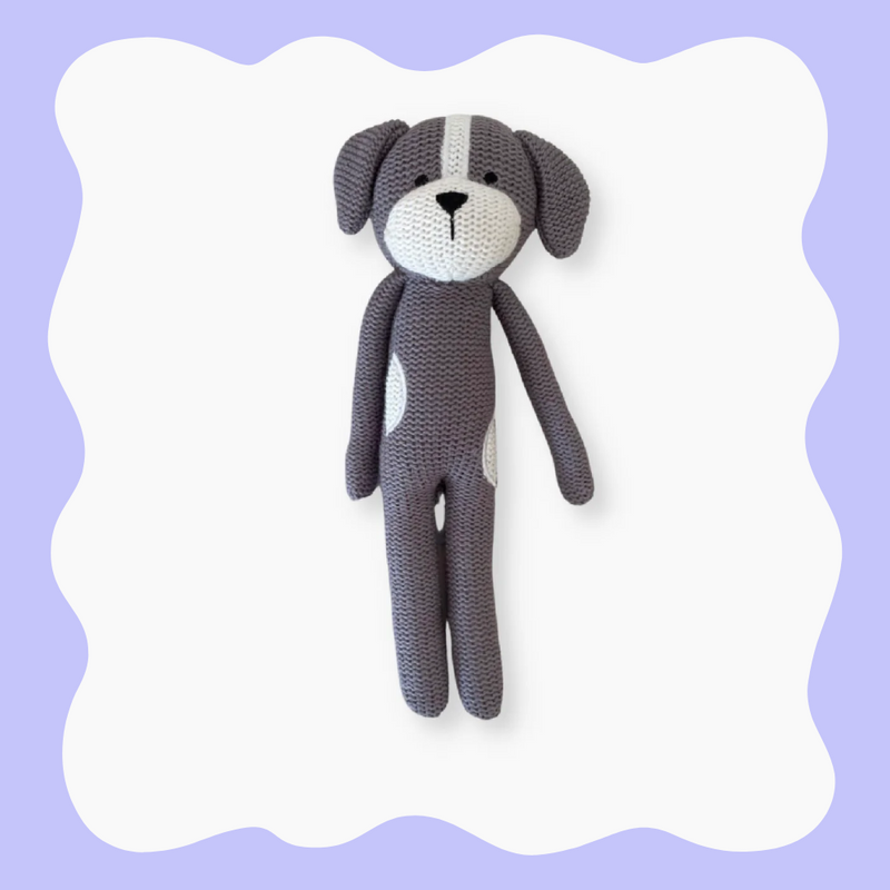 Large Eco Knitted Toy - Dog