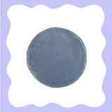 CASTLE Penny Round Cushion - Dusty Blue