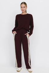 Panarea Trackpant - Plum