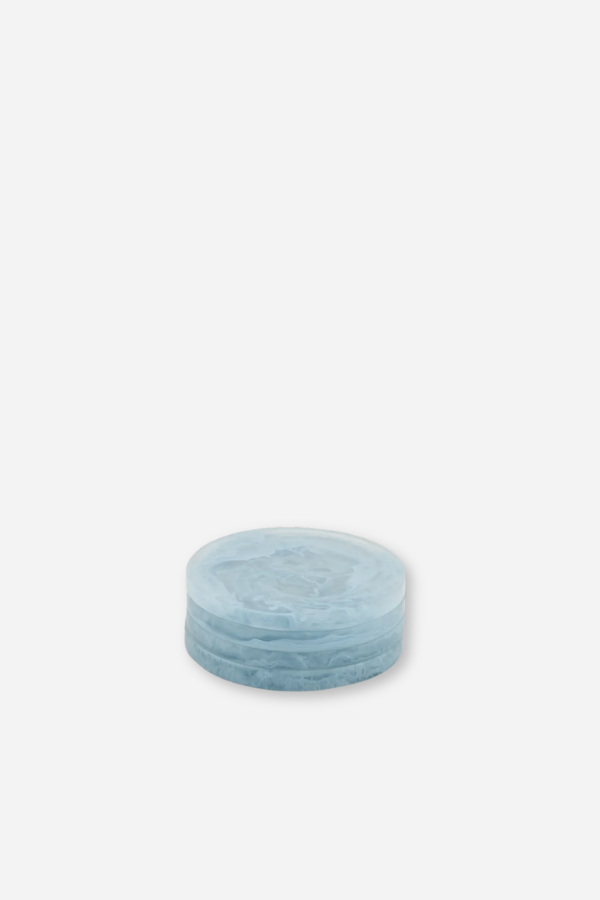 Resin Coasters - Light Blue