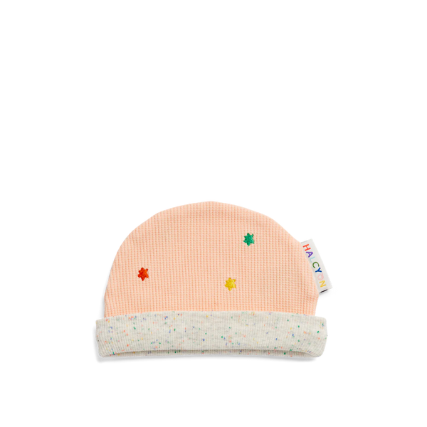Organic Baby Hat - Peach