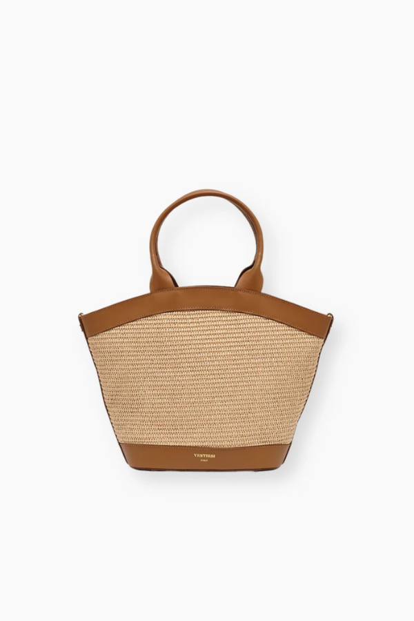 Lee Rafia Basket Bag