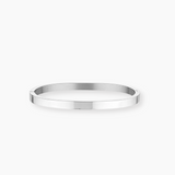 Dylan Bangle - Plain Silver
