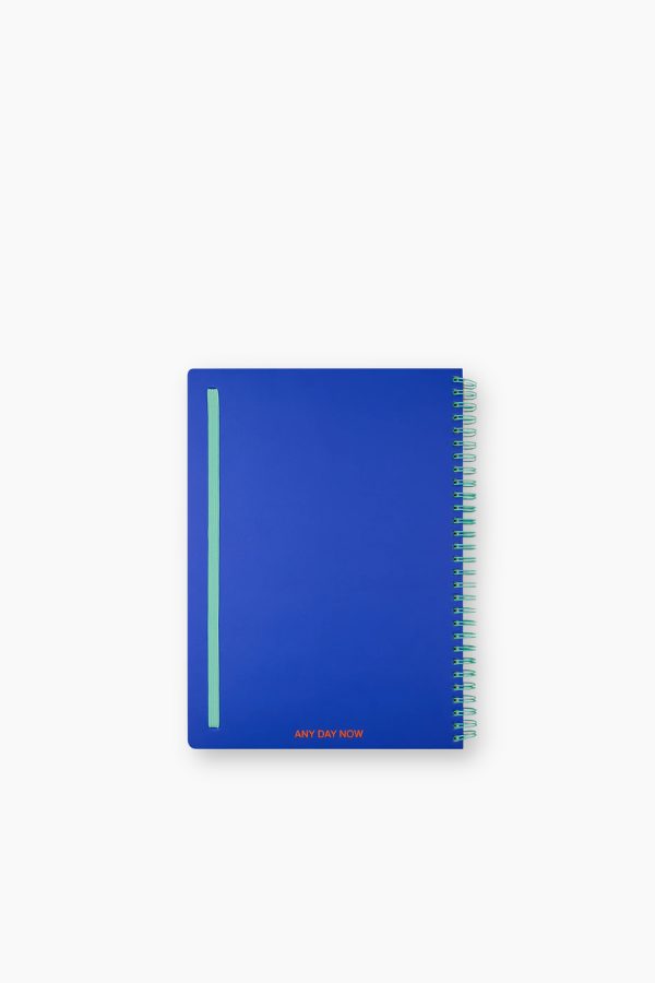 Any Day Spiral Notebook - Indigo – Elms