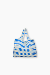 Anywhere Tote - Blue & White