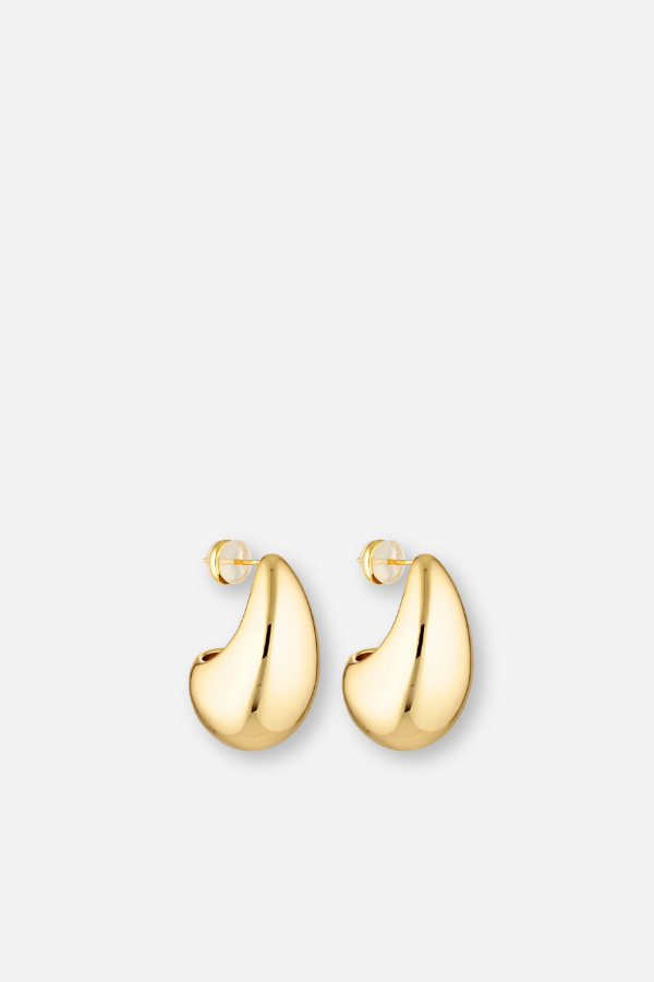 Blob Earrings - Gold