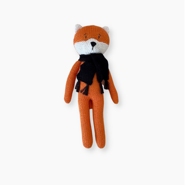 Large Eco Knitted Toy - Fox