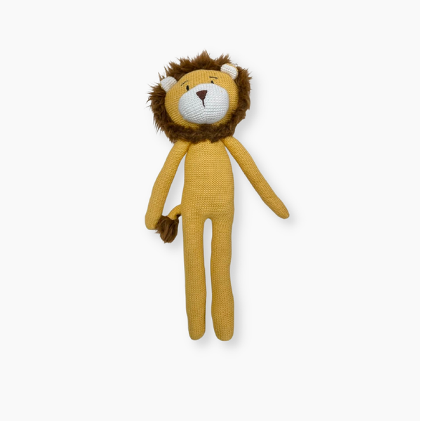 Large Eco Knitted Toy - Lion