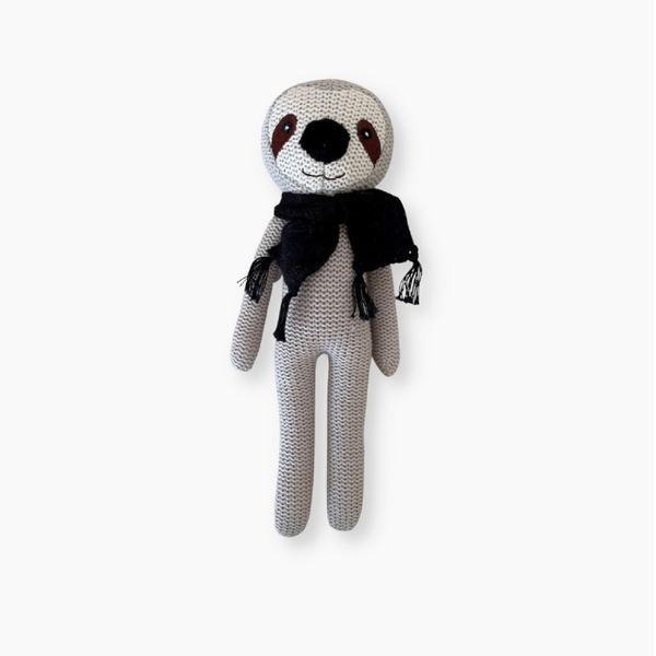 Large Eco Knitted Toy - Sloth