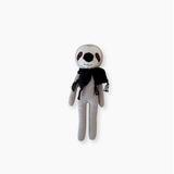 Small Eco Knitted Rattle Toy - Sloth