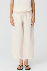 Alma Barrel Pant - Pebble
