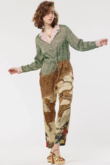 Selena Printed Jumpsuit - Leopard