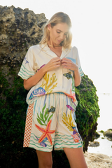Eleanor Bermuda Short - Magic Ocean