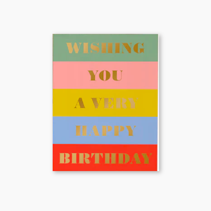 Card - Birthday Wishes