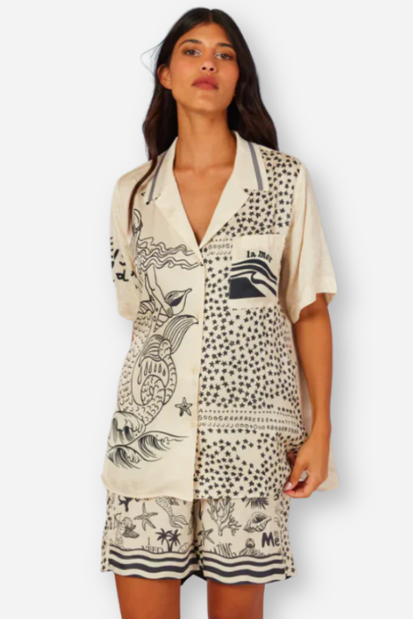 Lilian Shirt - Mermaid