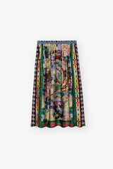 Vanessa Printed Midi Skirt - L' Amour