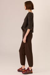 Rowan Knit Pant - Chocolate