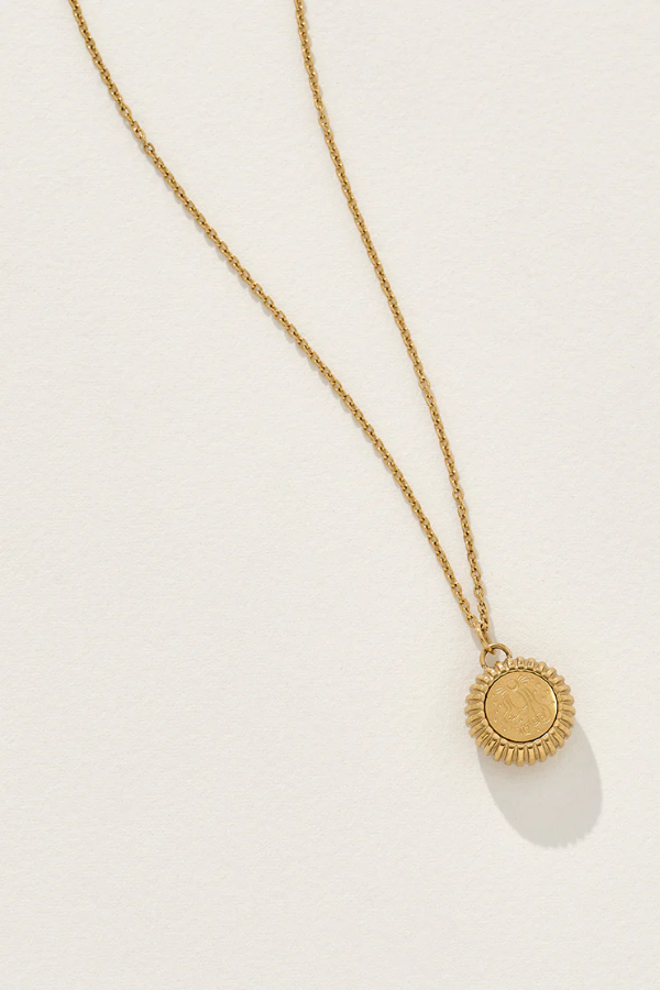 Zodiac Charm Necklace - Virgo