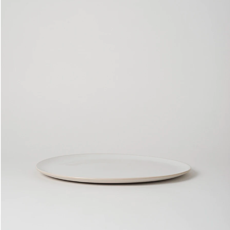Talo Round Platter - White