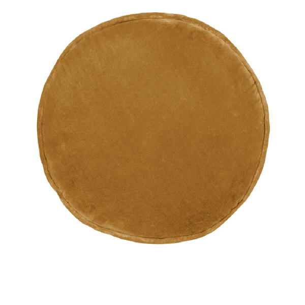 CASTLE Penny Round Cushion - Butterscotch