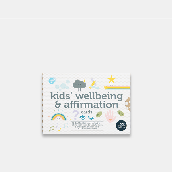 Kids Wellbeing & Affirmation Flash Cards