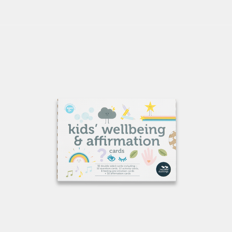 Kids Wellbeing & Affirmation Flash Cards