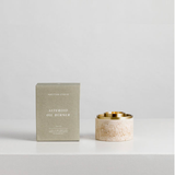 Asteroid Oil Burner - Travertine