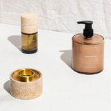 Asteroid Oil Burner - Travertine