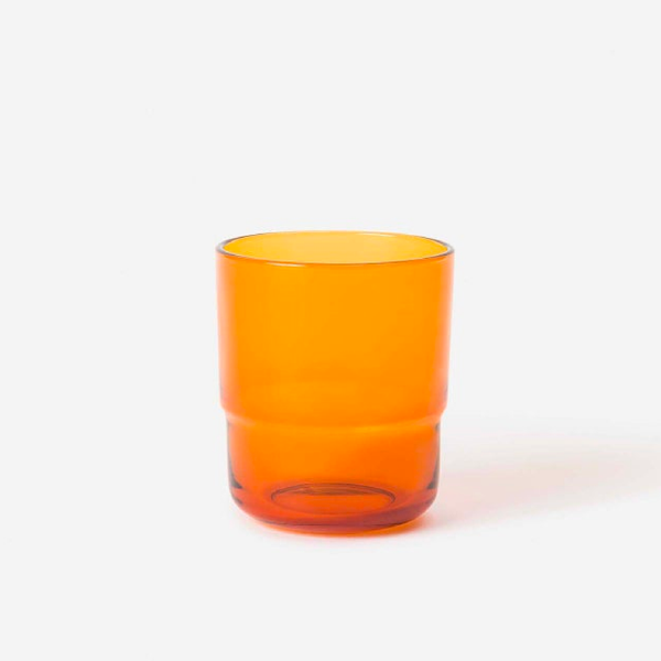 Piccadilly Glass Tumbler - Amber