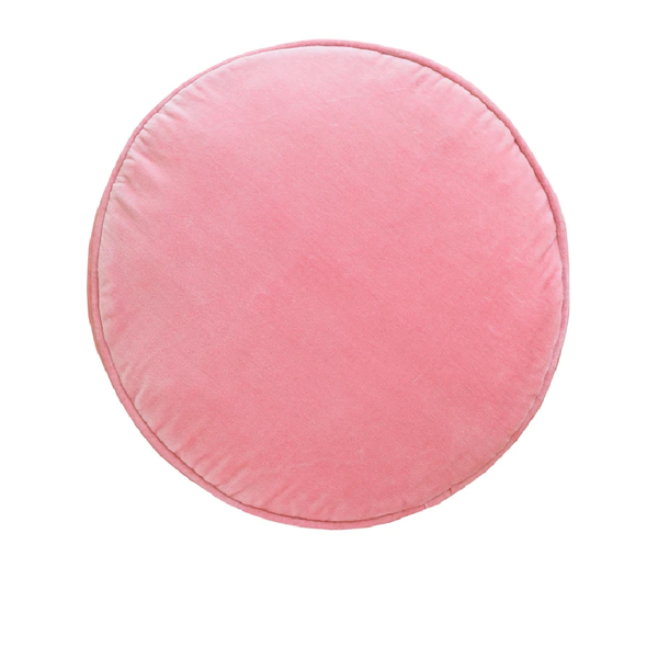 CASTLE Penny Round Cushion - Baby Pink