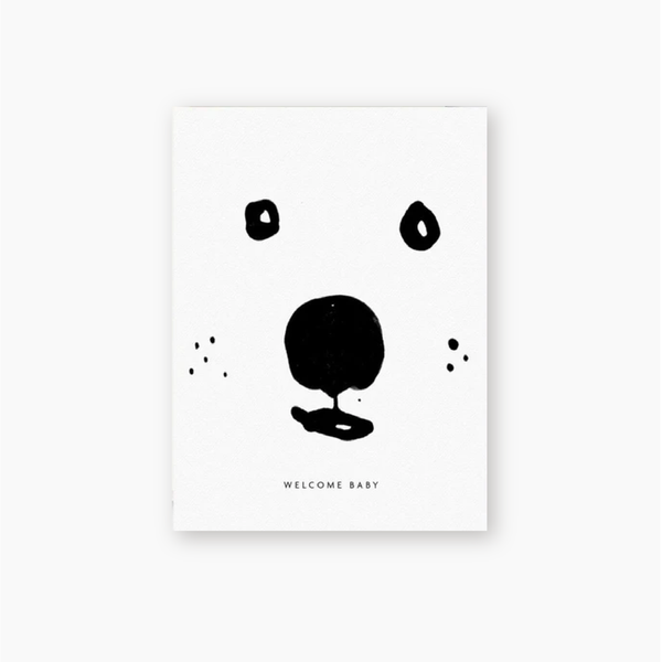 Card - Welcome Baby Bear