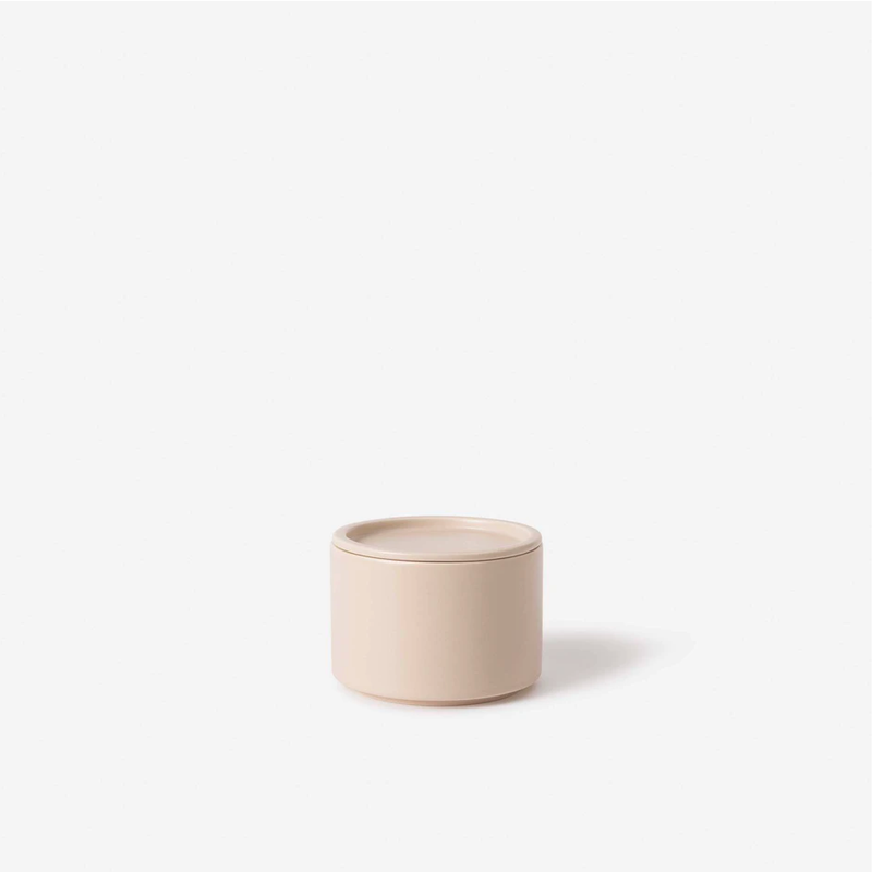 Medium Bower Ceramic Canister - Oat