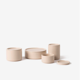 Medium Bower Ceramic Canister - Oat