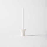 Flare Candle Holder - White