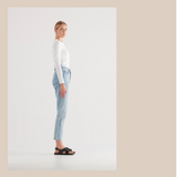 Nola Long Sleeve Top - White