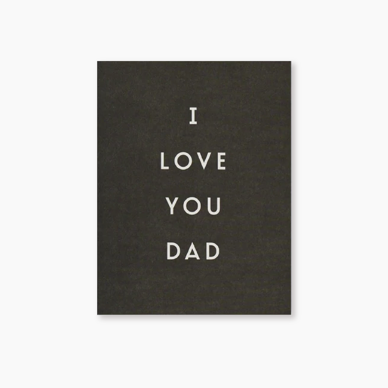 Card - I Love You Dad