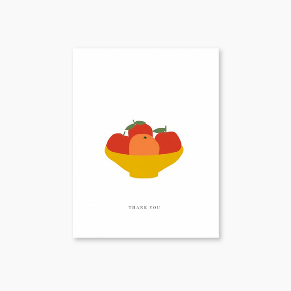 Card - Thank You Oranges
