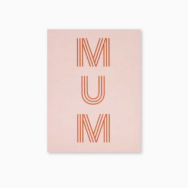 Card - Mum Stripe