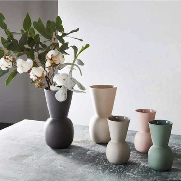 Moss  Cloud Bell Vase - Small