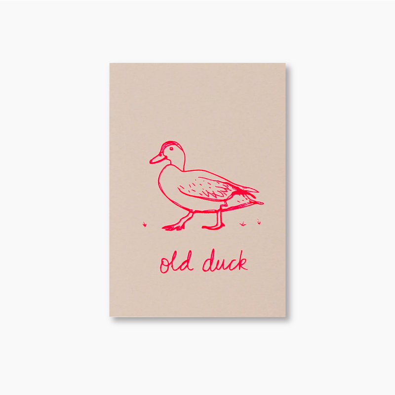 Old Duck Card