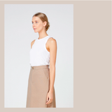 Nola Tank - White