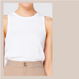 Nola Tank - White